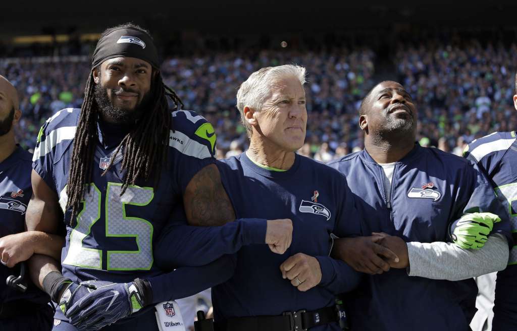 “Just helping athletes be the best they can be”: Pete Carroll